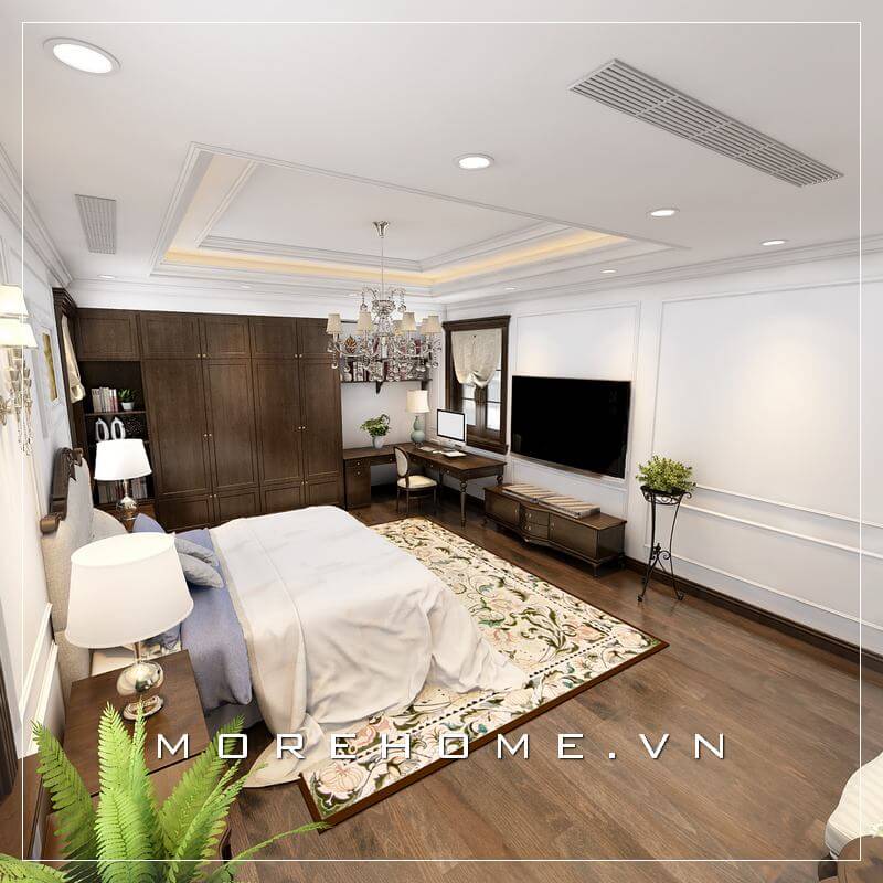 thiết kế nội thất gỗ óc chó